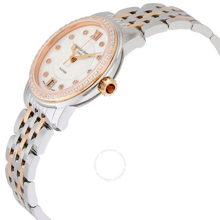 Frederique Constant World Heart Federation Silver Dial Diamond Two-tone Ladies Watch FC-303WHF2PD2B3