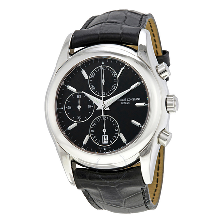 Frederique Constant Chronograph Black Dial Men's Watch FC-392B5B6