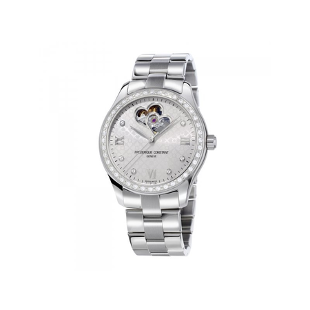 Frederique Constant Double Heart Beat Diamond Ladies Watch FC-310WDHB3BD6B