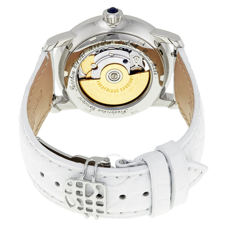Frederique Constant Heartbeat Automatic Diamond Ladies Watch FC-310BDHB2PD6-WH