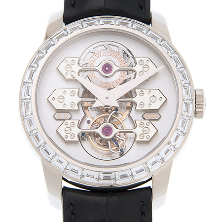 Girard Perregaux Tourbillon Automatic Diamond White Dial Men's Watch 99193B53A000-BA6A