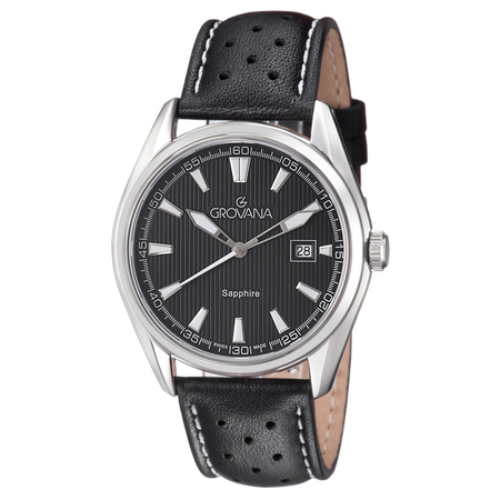 Grovana Black Dial Men's Watch 1584.1533