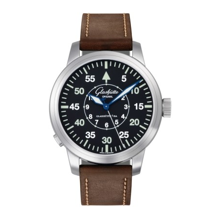Glashutte Senator Navigator Black Dial Men's Watch 100-09-07-05-04