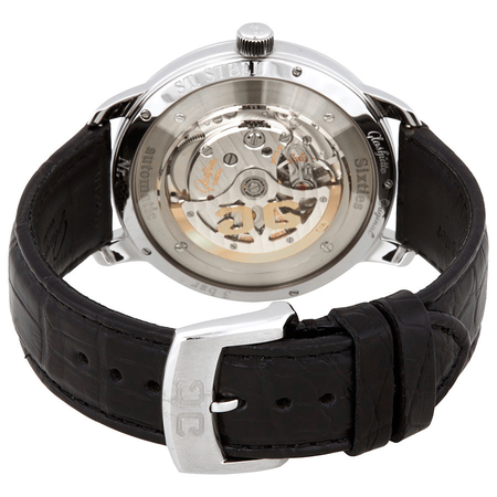 Glashutte Senator Silver Dial Automatic Men's Watch 39-47-01-02-04