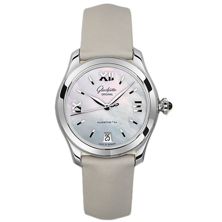 Glashutte Serenade Mother Of Pearl Dial Ladies Watch 39-22-08-02-04