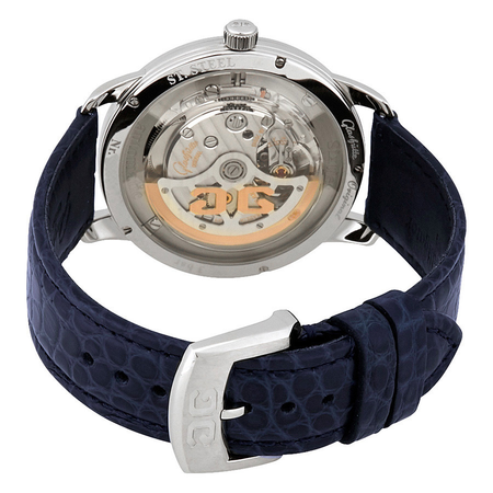 Glashutte Sixties Blue Dial Men's Watch 39-52-06-02-04