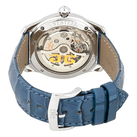 Glashutte Serenade Blue Mother of Pearl Dial Ladies Watch 39-22-11-22-44