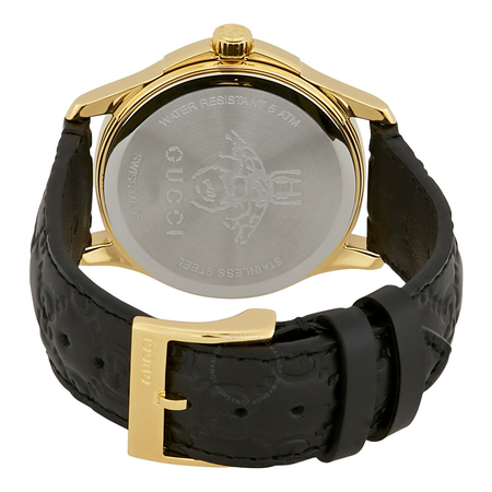 Gucci G-Timeless Black GG Dial Ladies Watch YA1264034