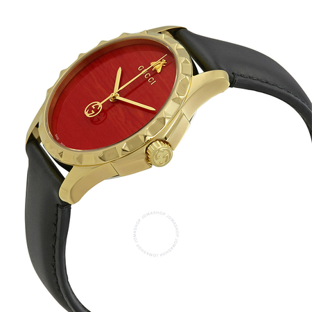 Gucci G-Timeless Coral Red Dial Men's Watch YA126464