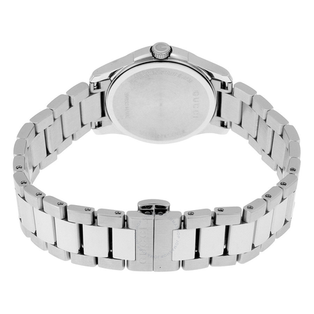 Gucci G-Timeless Pink Dial Stainless Steel Ladies Watch YA126524