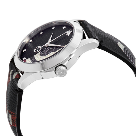Gucci Le Marche Des Merveilles Black Dial Watch YA1264007