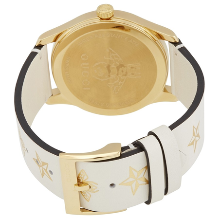 Gucci Quartz White Dial Ladies Watch YA1264096