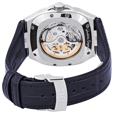 Glashutte Seventies Blue Dial Automatic Men's Watch 39-47-13-12-04