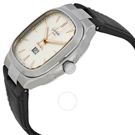 Glashutte Seventies Panorama Automatic Silver Dial Men's Watch 2-39-47-11-12-50