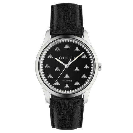 Gucci Gucci G-Timeless Automatic Black Onyx Stone Dial Men's Watch YA126286 YA126286