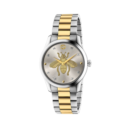 Gucci Gucci G-Timeless Quartz Silver Dial Ladies Watch YA1264131 YA1264131