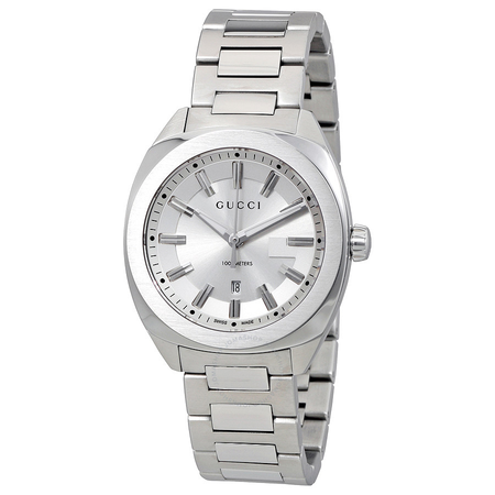 Gucci GG2570 Silver Dial Ladies Watch YA142402