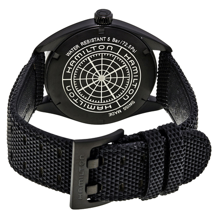 Hamilton Khaki Field Black Dial Black PVD Men's Watch H68401735