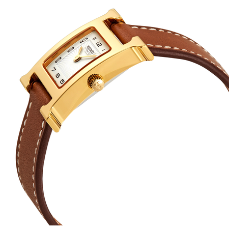 Hermes H Hour Quartz White Dial Ladies Watch 036734WW00