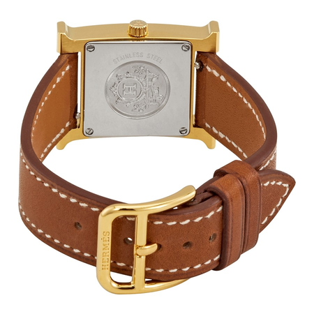 Hermes H Hour Quartz White Dial Ladies Watch 036734WW00