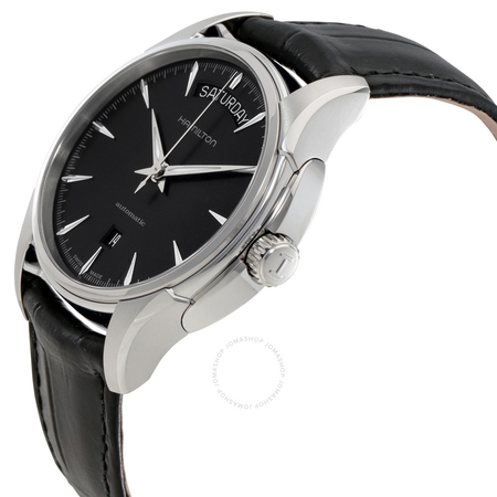Hamilton Jazzmaster Black Dial Black Leather Men's Watch H32505731