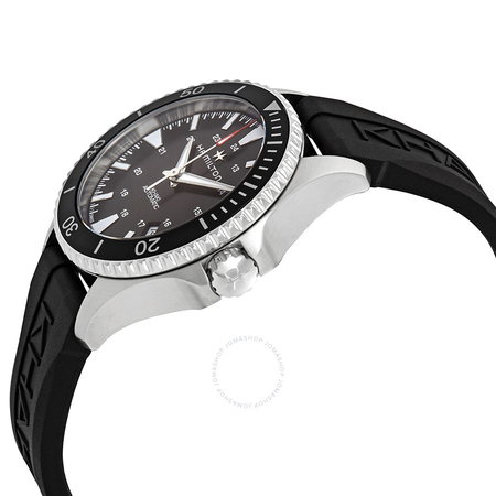 Hamilton Khaki Navy Automatic Black Dial Men's Watch H82335331