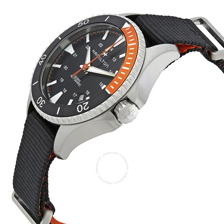 Hamilton Khaki Navy Scuba Automatic Black Dial Men's Watch H82305931