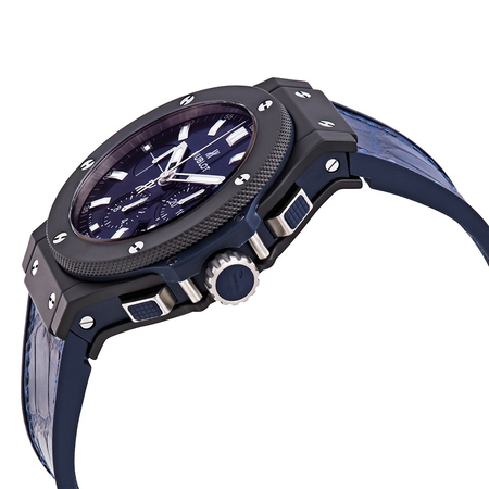 Hublot Big Bang Chronograph Automatic Blue Sunray Dial Men's Watch 301.CI.7170.LR