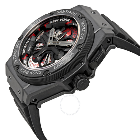 Hublot Big Bang King Power Unico GMT Skeleton Dial Ceramic Men's Watch 771.CI.1170.RX