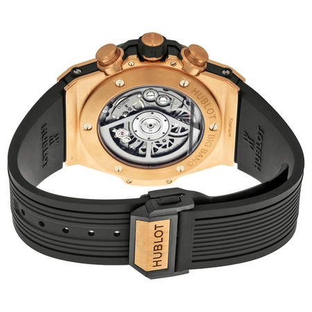 Hublot Big Bang Unico King Gold Ceramic Skeletal Dial Men's Watch 411.OM.1180.RX