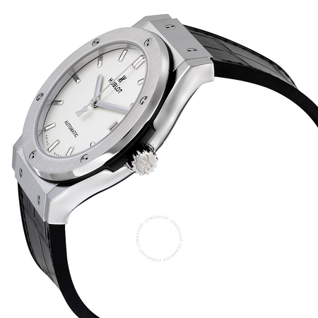 Hublot Classic Fusion Opaline Dial Titanium Automatic 45 MM Men's Watch 511.NX.2611.LR