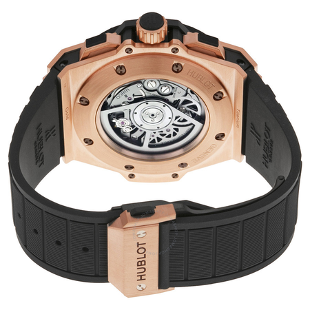 Hublot King Power Unico Black Dial Rose Gold Automatic Men's Watch 701.OQ.0180.RX