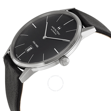 Hamilton Intra-Matic Automatic Black Dial Men's Watch H38755731