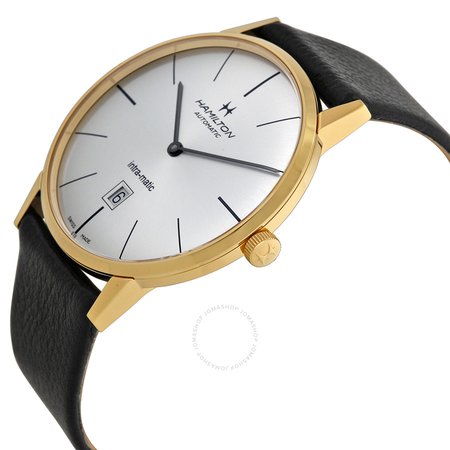Hamilton Intra-Matic Automatic Yellow Gold PVD Men's  Watch H38735751