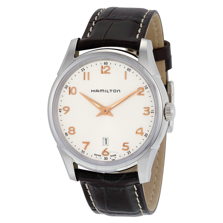 Hamilton Jazzmaster Thinline Silver Dial Brown Leather Men's Watch H38511513