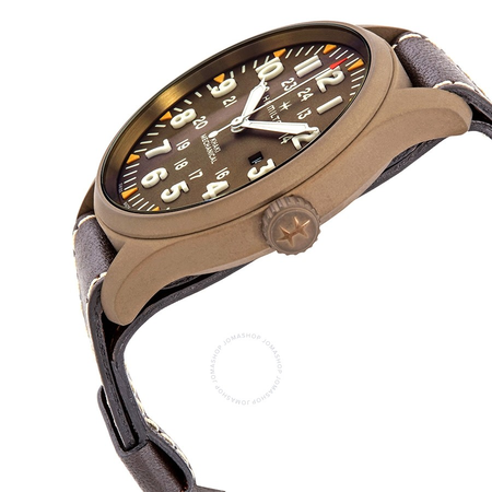 Hamilton Khaki Field Hand Wind Brown Dial Men's Watch H69829560