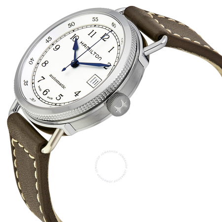 Hamilton Navy Pioneer Automatic Silver Dial Ladies Watch H78215553