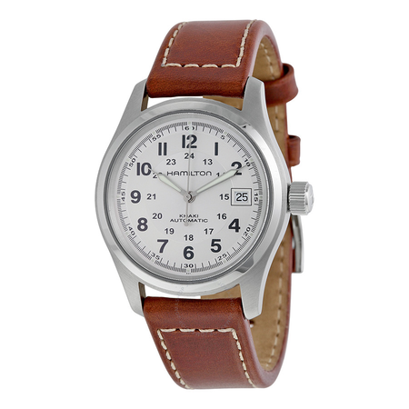 Hamilton Open Box -  Khaki Field Silver Dial Men's Watch H70455553