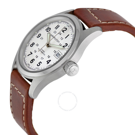 Hamilton Open Box -  Khaki Field Silver Dial Men's Watch H70455553