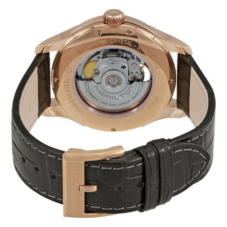Hamilton Jazzmaster Open Heart Rose Gold Plated Case Automatic Men's Watch H32575735