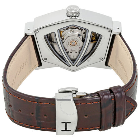 Hamilton Ventura Automatic Brown Skeleton Dial Men's Watch H24515591