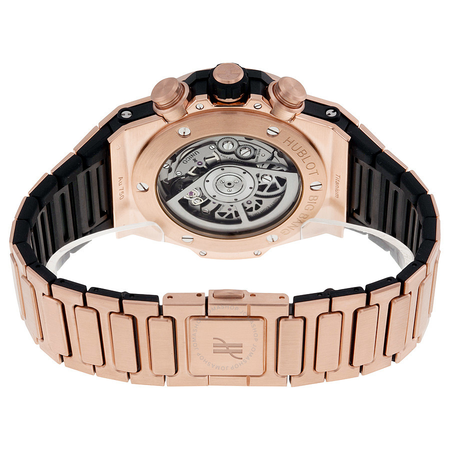 Hublot Big Bang UNICO Skeleton Dial 18k Rose Gold Men's Watch 411.OX.1180.OX