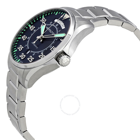 Hamilton Khaki Aviation Pilot Day Date Auto Blue Dial Men's Watch H64615145
