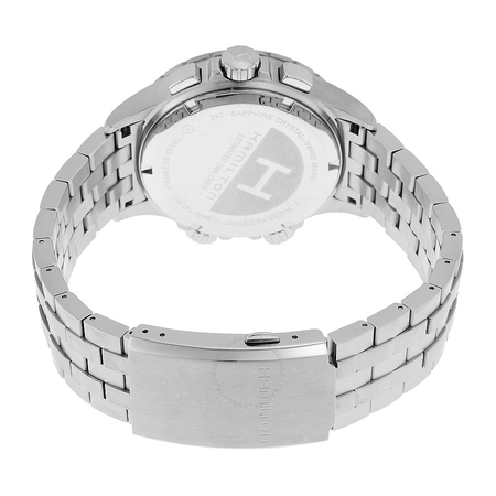 Hamilton Khaki ETO Black Dial Stainless Steel Men's Watch H77612133