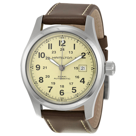 Hamilton Khaki Field Automatic Beige Dial Men's Watch H70555523