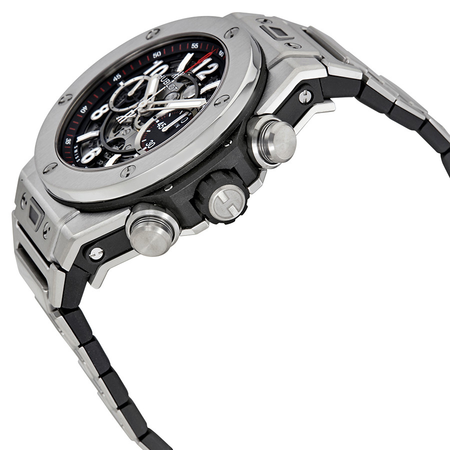 Hublot Big Bang Unico Mat Black Skeleton Dial Chronograph Men's Watch 411.NX.1170.NX