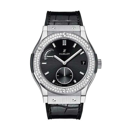 Hublot Classic Fusion Hand Wind Diamond Men's Watch 516.NX.1470.LR.1104