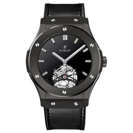 Hublot Classic Fusion Tourbillon Night Out Dial Black Automatic Men's Watch 505.CS.1270.VR