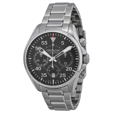 Hamilton Khaki Aviation Pilot Automatic Chronograph Men's H64666135