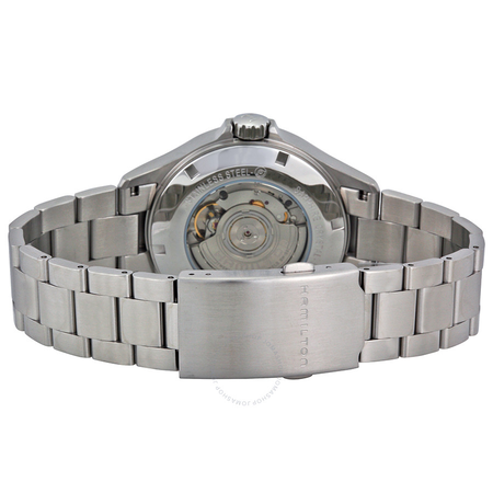 Hamilton Khaki Navy GMT Steel Black Men's Watch H77615133